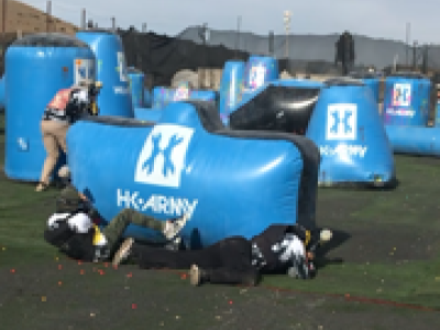 Come try out our air ball field!