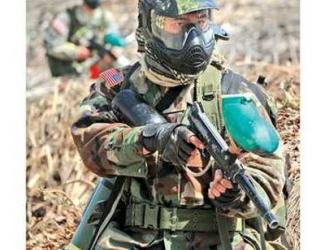 Paintball Self Equipped Player